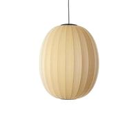 Made By Hand Knit-Wit Suspension Haute/Ovale Ø65 Lever de Soleil LED