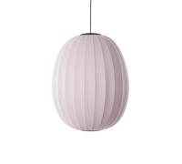 Made By Hand Knit-Wit Suspension Haute/Ovale Ø65 Rose Clair LED