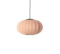 Made By Hand Knit-Wit Suspension Ovale Ø57 Corail LED