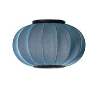 Made By Hand Lampe murale/plafonnier Knit-Wit 45 Oval Blue stone