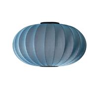 Made By Hand Lampe murale/plafonnier Knit-Wit 76 Oval Blue stone