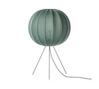 Made By Hand Knit-White Lampadaire Rond Medium Ø60 Tweed Vert