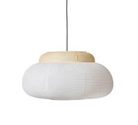 Made By Hand Papier Suspension Simple Ø80 cm Jaune Doux