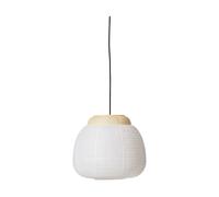 Made By Hand Suspension Papier Double Ø40 cm Soft yellow