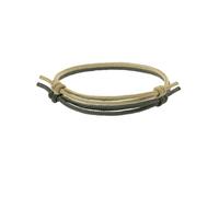 Made by Nami 2 Pcs Bracelet de Corde Tressée pour Hommes et Femmes Bracelet de Corde Nautique Imperméable et Ajustable Lot de 2 Accessoires D'été et de Plage pour Les Surfeurs