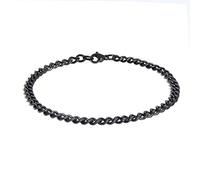 Made by Nami Bracelet en acier inoxydable avec fermoir mousqueton - Bracelet à maillons de qualité supérieure - Bracelet discret pour homme - Différentes tailles et inoxydable