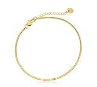 Made by Nami Bracelet Homme Acier Inoxydable Argent Bracelet Surfeur Étanche Ajustable - Bracelet Fin Homme Minimaliste pour Plage et Quotidien