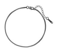 Made by Nami Bracelet Homme Acier Inoxydable Argent Cuban Link Minimaliste Réglable 18-21cm