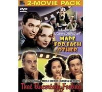 Made for Each Other: That Uncertain Feeling