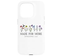 Made for More Christian Ephesians 2:10 Bible Verse God Quote Coque pour iPhone 15 Pro