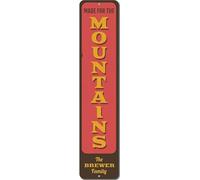 Made For The Mountains Vertical Sign Custom Family Last Name Ski Metal Decor