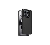 Made For Xiaomi Coque pour Xiaomi 14T Pro – semi-rigide premium au touché peau Noir