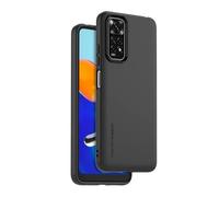 Made For Xiaomi Coque Semi-Rigide pour Redmi Note 11/11S, Noir