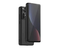 Made For Xiaomi Etui à Rabat pour Xiaomi 12/12X avec fenêtre translucide, Noir
