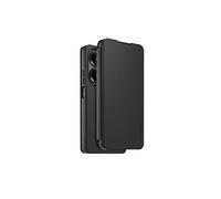Etui folio noir avec dragonne amovible pour Redmi Note 13 Pro 4G