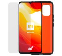 Coque Noire + Protection d'écran en Verre Trempé pour Xiaomi MI 10 Lite