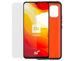 Made For Xiaomi, Pack coque noire + verre trempé pour Xiaomi Mi10 Lite