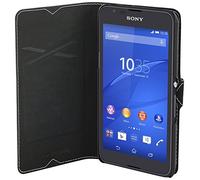 Made for Xperia Slim S Etui Folio pour Sony Xperia E4g Noir