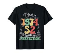 Made in 1974 Vintage 52nd Birthday 52 Years of Perfection T-Shirt