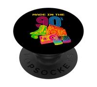 Made in 90s, Vintage 90's, I Love 90's Era Graphic Design PopSockets PopGrip Adhésif