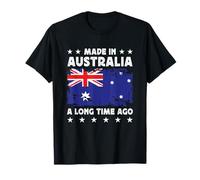 Made in Australia a Long Time Ago Australian Australia Flag T-Shirt