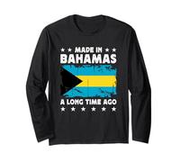 Made in Bahamas a Long Time Ago Proud Bahamian Bahamas Flag Manche Longue