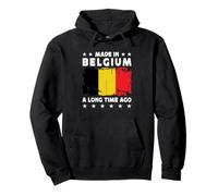 Made in Belgium a Long Time Ago Proud Belgian Belgium Flag Sweat à Capuche