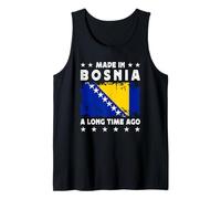 Made in Bosnia a Long Time Ago Proud Bosnian Bosnia Flag Débardeur