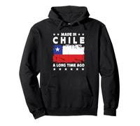 Made in Chile a Long Time Ago Proud Chilean Chile Flag Sweat à Capuche