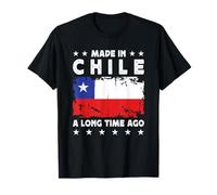 Made in Chile a Long Time Ago Proud Chilean Chile Flag T-Shirt