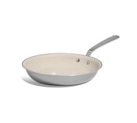 Made In Cookware - Poêle à frire antiadhésive CeramiClad de 25,4 cm (poignée en acier inoxydable) - Revêtement en acier inoxydable 5 plis avec poignée qui reste froide - Batterie de cuisine