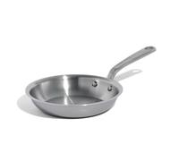 Made In Cookware - Poêle à frire en acier inoxydable de 20,3 cm - Fabriquée aux États-Unis - Revêtement inoxydable 5 épaisseurs - Batterie de cuisine professionnelle - Compatible induction