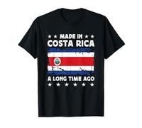 Made in Costa Rica a Long Time Ago Costa Rican Flag T-Shirt
