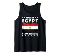 Made in Egypt a Long Time Ago Proud Egyptian Egypt Flag Débardeur