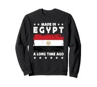 Made in Egypt a Long Time Ago Proud Egyptian Egypt Flag Sweatshirt