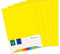 Made in EU 180 Sheets of Yellow Coloured Paper A4 80 g/m² CS Paper-Printer Paper,Copy Paper,Universal Paper for Printing,Crafting & Folding,A4 Size