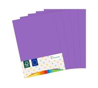 MADE IN EU 20 Feuilles de Papier Violet A4 80 g/m² CS Paper - Pour Imprimante, Copier, Imprimer, Bricoler & Plier
