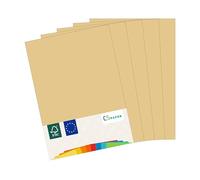 MADE IN EU 50 Feuilles de Papier Couleur Caramel A4 80 g/m² CS Paper - Pour Imprimante, Copier, Imprimer, Bricoler & Plier