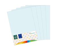 MADE IN EU 50 feuilles de papier de couleur BLEU ACIER A4 80 g/m² CS Paper - papier pour imprimante, papier à copier, papier universel pour imprimer, bricoler & plier au format A4