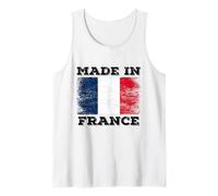 Made In France With French Flag Novelty Graphic Cool Designs Débardeur