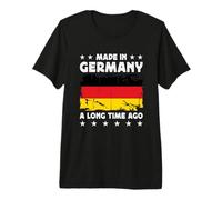 Made in Germany a Long Time Ago Proud German Germany Flag T-Shirt Haut de Gamme