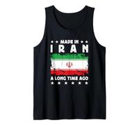 Made in Iran a Long Time Ago Proud Iranian Iran Flag Débardeur