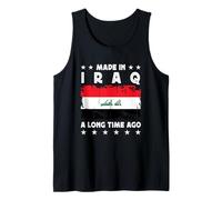 Made in Iraq a Long Time Ago Proud Iraqi Iraq Flag Débardeur