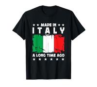 Made in Italy a Long Time Ago Proud Italian Italy Flag T-Shirt