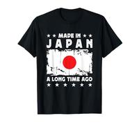 Made in Japan a Long Time Ago Proud Japanese Japan Flag T-Shirt