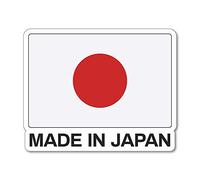 Made in Japan Sticker Decal Airplane Backpack Hiking Cities Luggage Travel