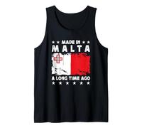 Made in Malta a Long Time Ago Proud Maltese Malta Flag Débardeur