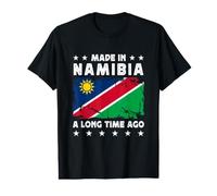 Made in Namibia a Long Time Ago Proud Namibian Namibia Flag T-Shirt Graphique avec Valeur