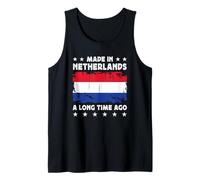 Made in Netherlands a Long Time Ago Dutch Netherlands Flag Débardeur