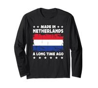 Made in Netherlands a Long Time Ago Dutch Netherlands Flag Manche Longue